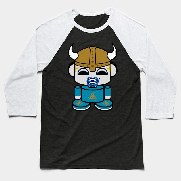 O'din O'BABYBOT Toy Robot Baseball T-Shirt by Village Values